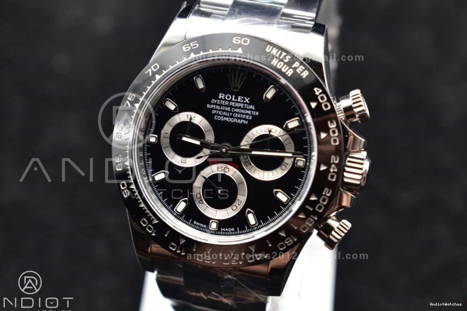 SH Dial 1:1 733 SS and Daytona Case Black Trendy Best 904L Edition APSF 116500 Bracelet 0302